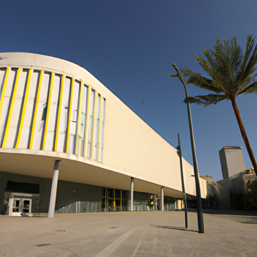 A panoramic view of the Tel Aviv Museum of Art, a beacon of contemporary art in Israel