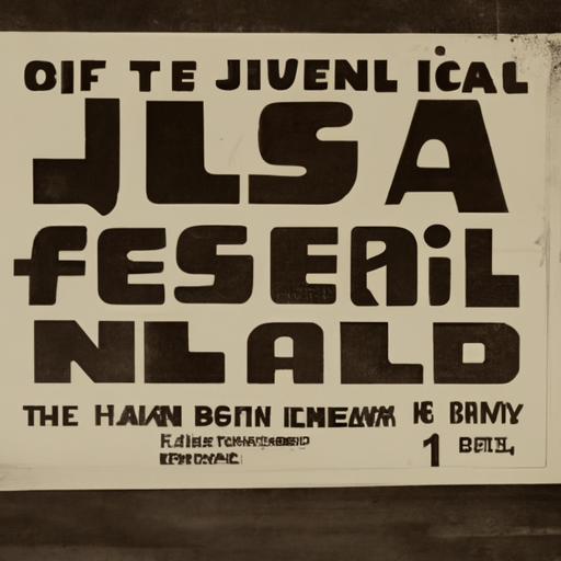 1. A vintage poster of an early Israeli music documentary.